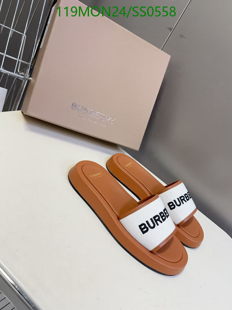 Burberry-Women Shoes Code: SS0558 $: 119USD