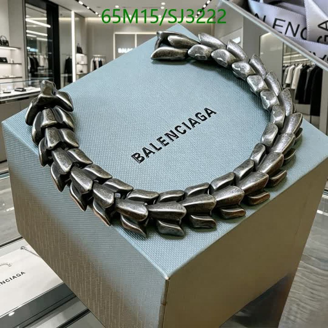 Balenciaga-Jewelry Code: SJ3222 $: 65USD
