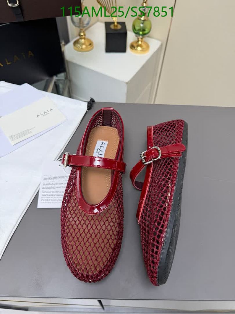 Alaia-Women Shoes Code: SS7851 $: 115USD