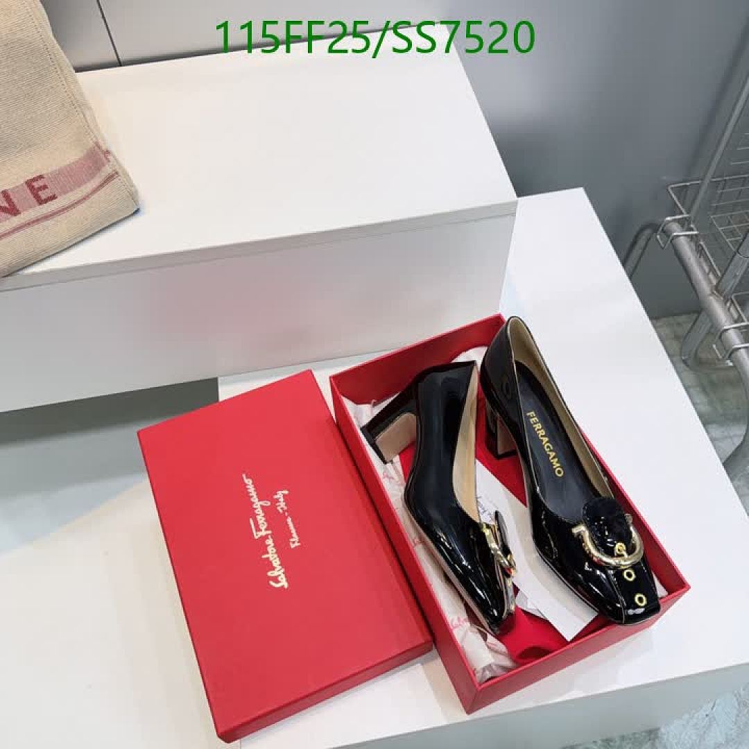 Ferragamo-Women Shoes Code: SS7520 $: 115USD