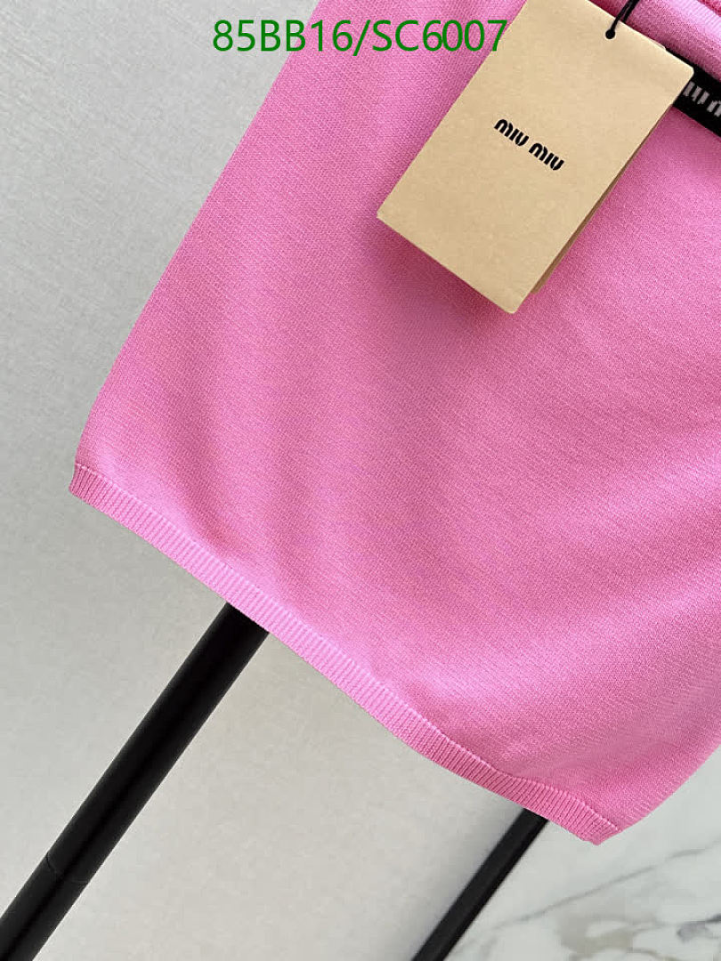 Miu Miu-Clothing Code: SC6007 $: 85USD