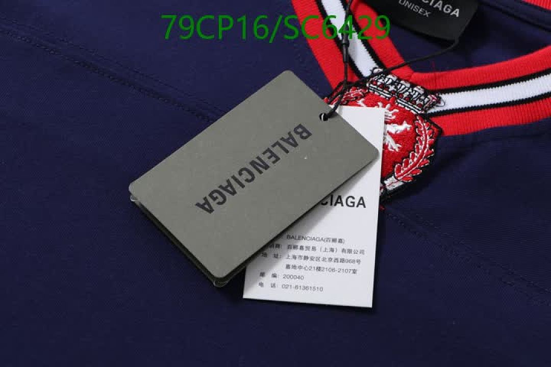 Balenciaga-Clothing Code: SC6429 $: 79USD