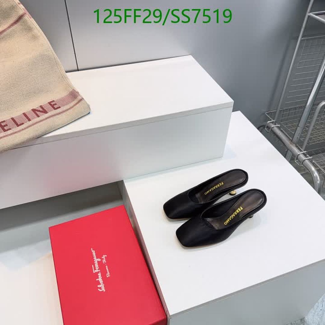 Ferragamo-Women Shoes Code: SS7519 $: 125USD