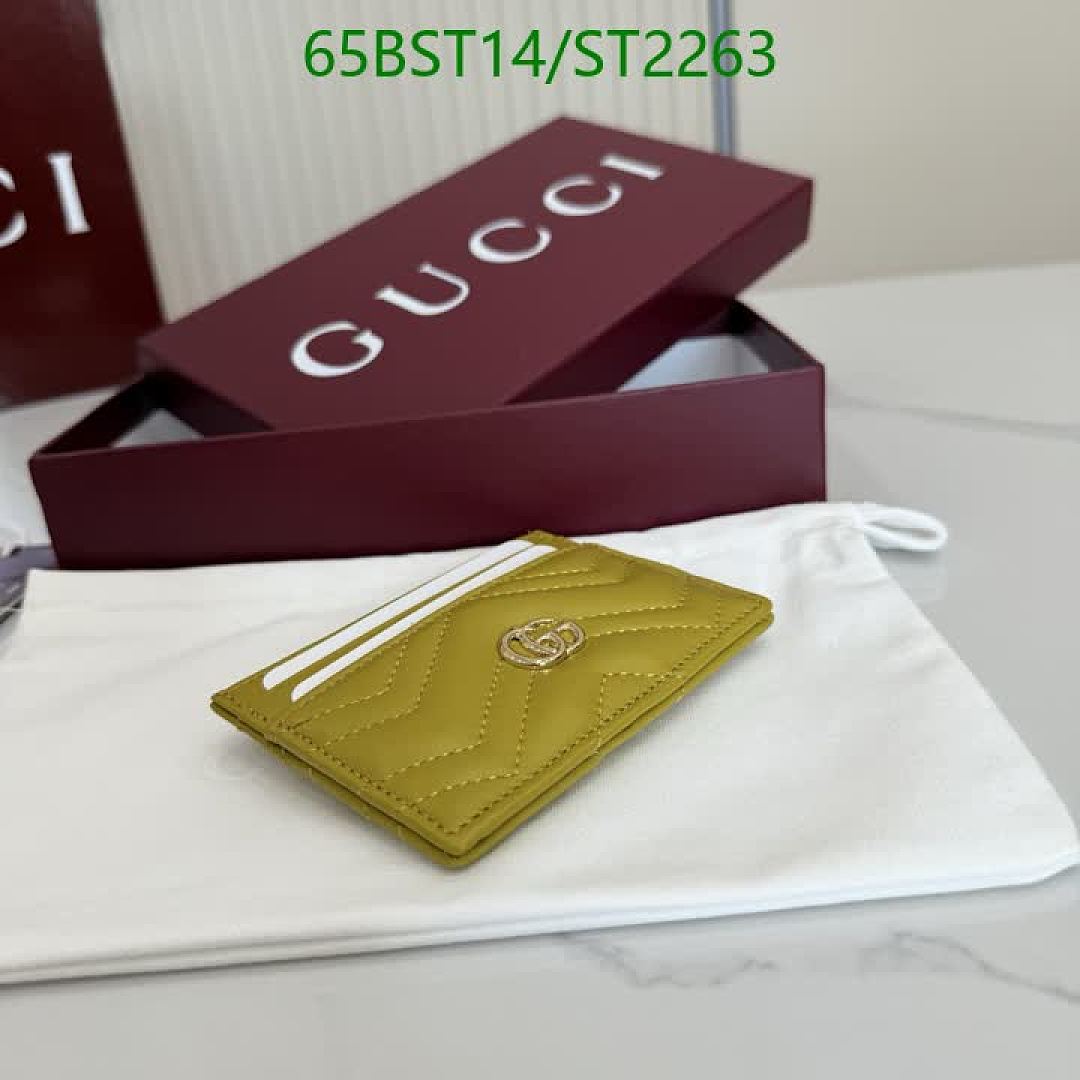 Gucci-Wallet Mirror Quality Code: ST2263 $: 65USD