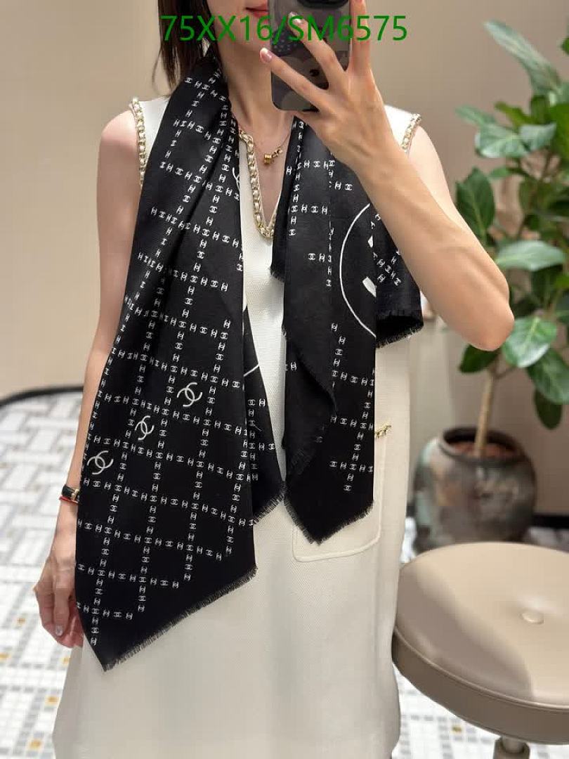 Chanel-Scarf Code: SM6575 $: 75USD