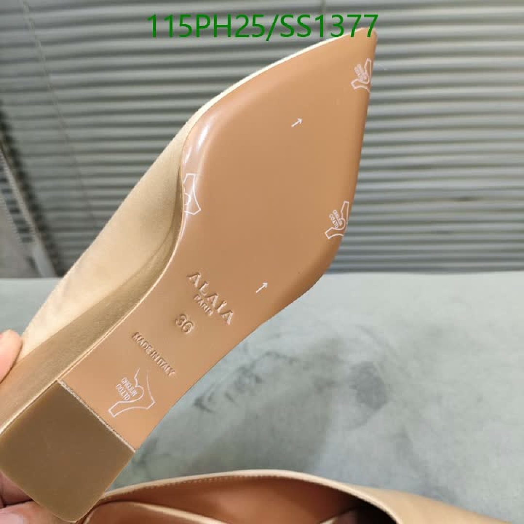 Alaia-Women Shoes Code: SS1377 $: 115USD