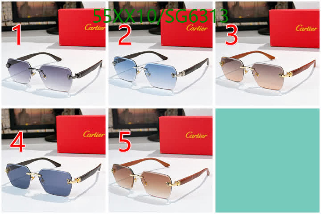 Cartier-Glasses Code: SG6313 $: 55USD