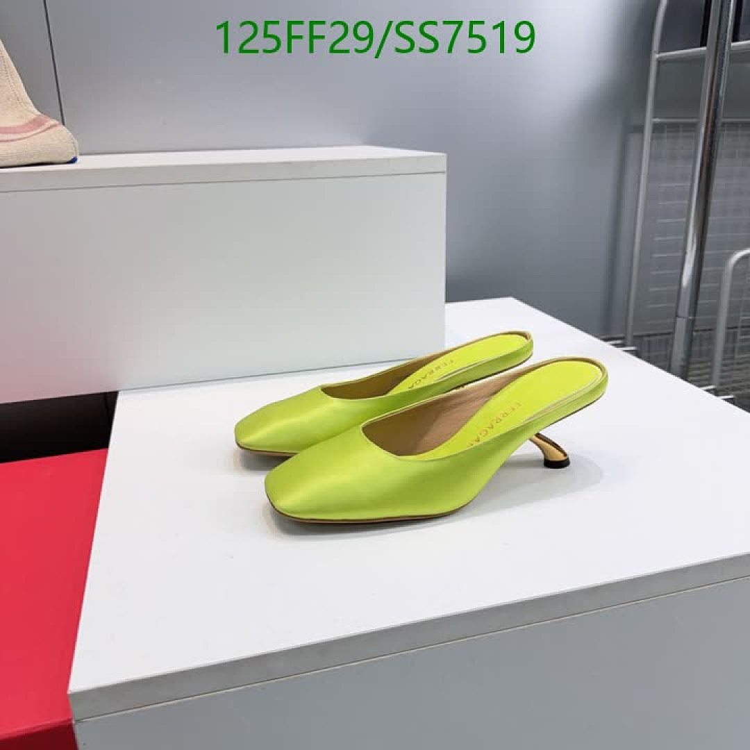 Ferragamo-Women Shoes Code: SS7519 $: 125USD