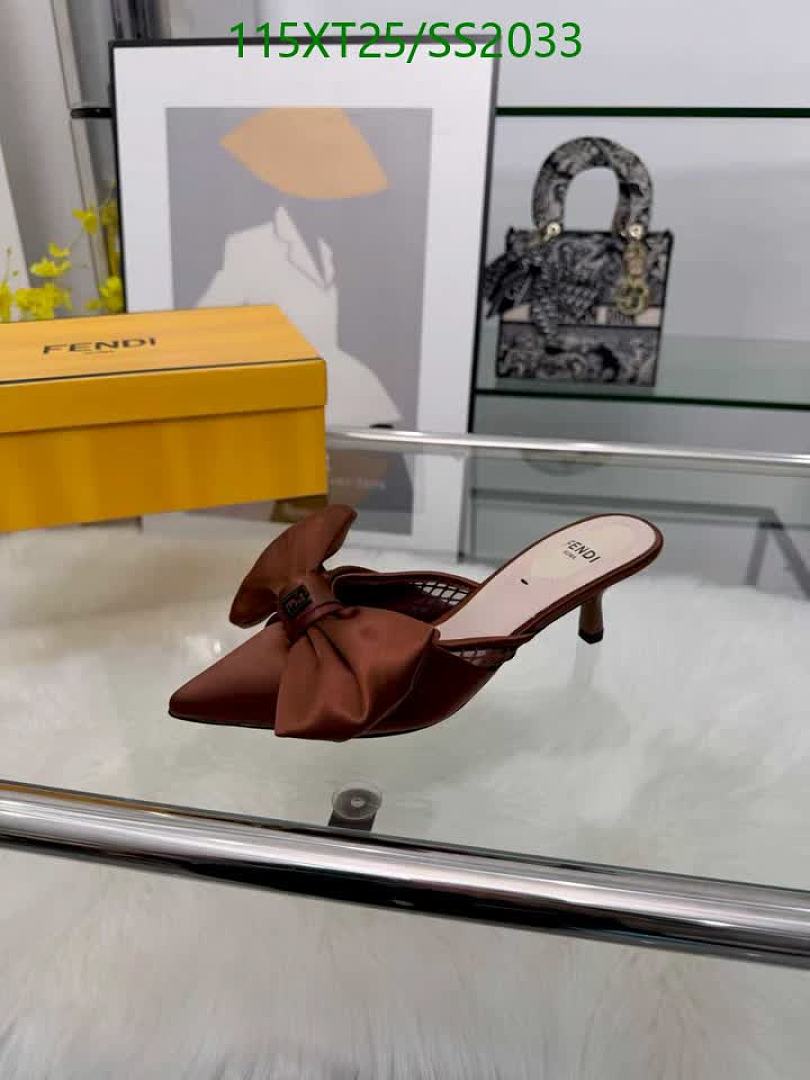 Fendi-Women Shoes Code: SS2033 $: 115USD