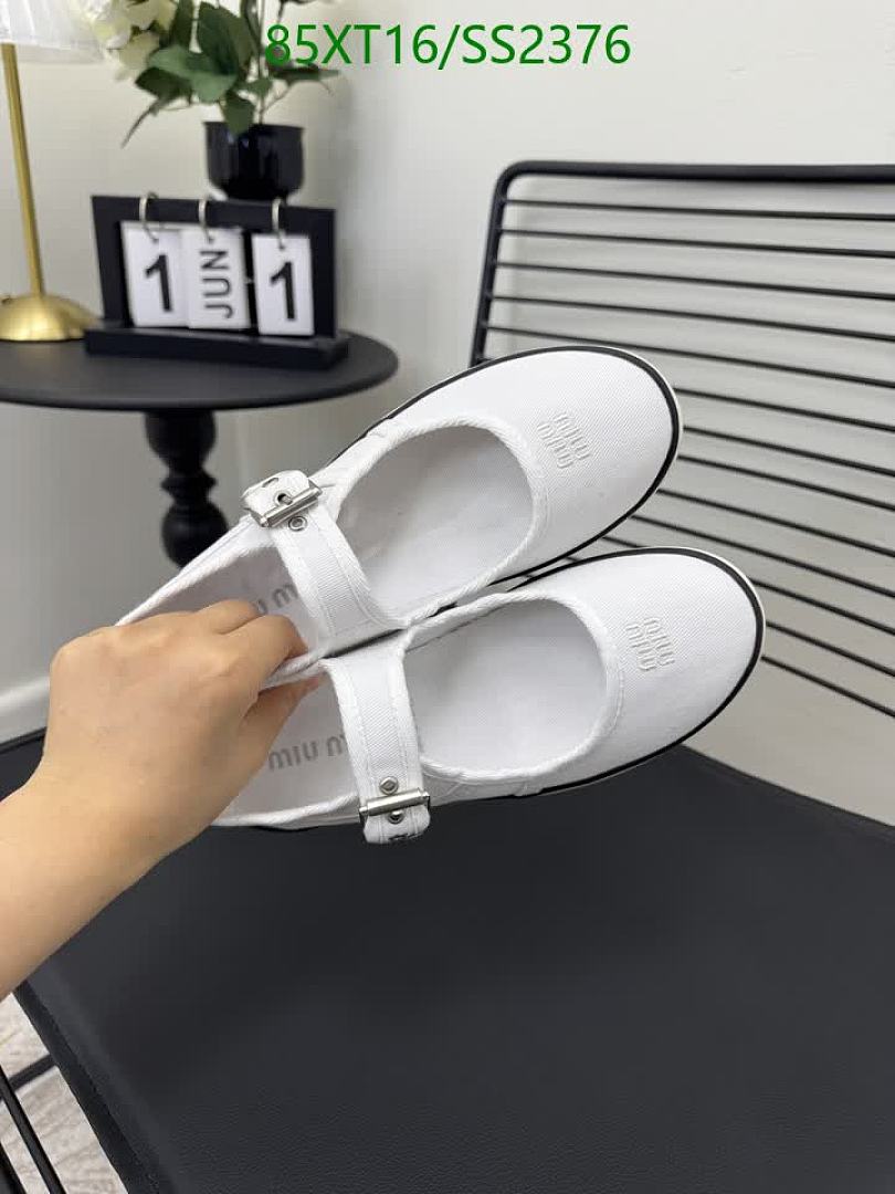 Miu Miu-Women Shoes Code: SS2376 $: 85USD