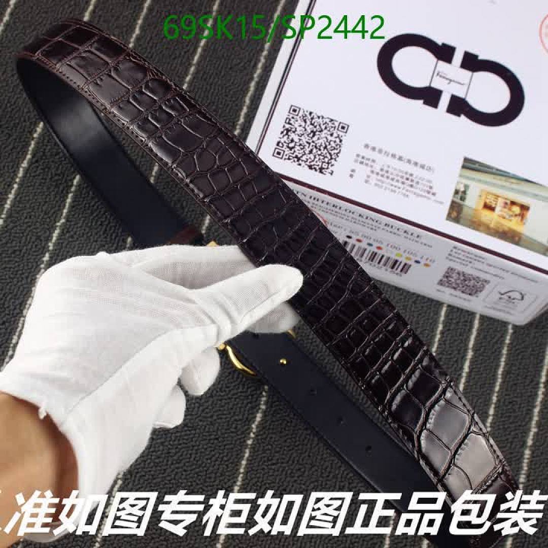 Ferragamo-Belts Code: SP2442 $: 69USD