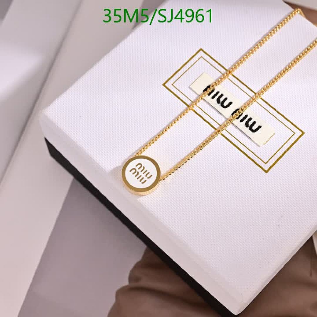 Miu Miu-Jewelry Code: SJ4961 $: 35USD