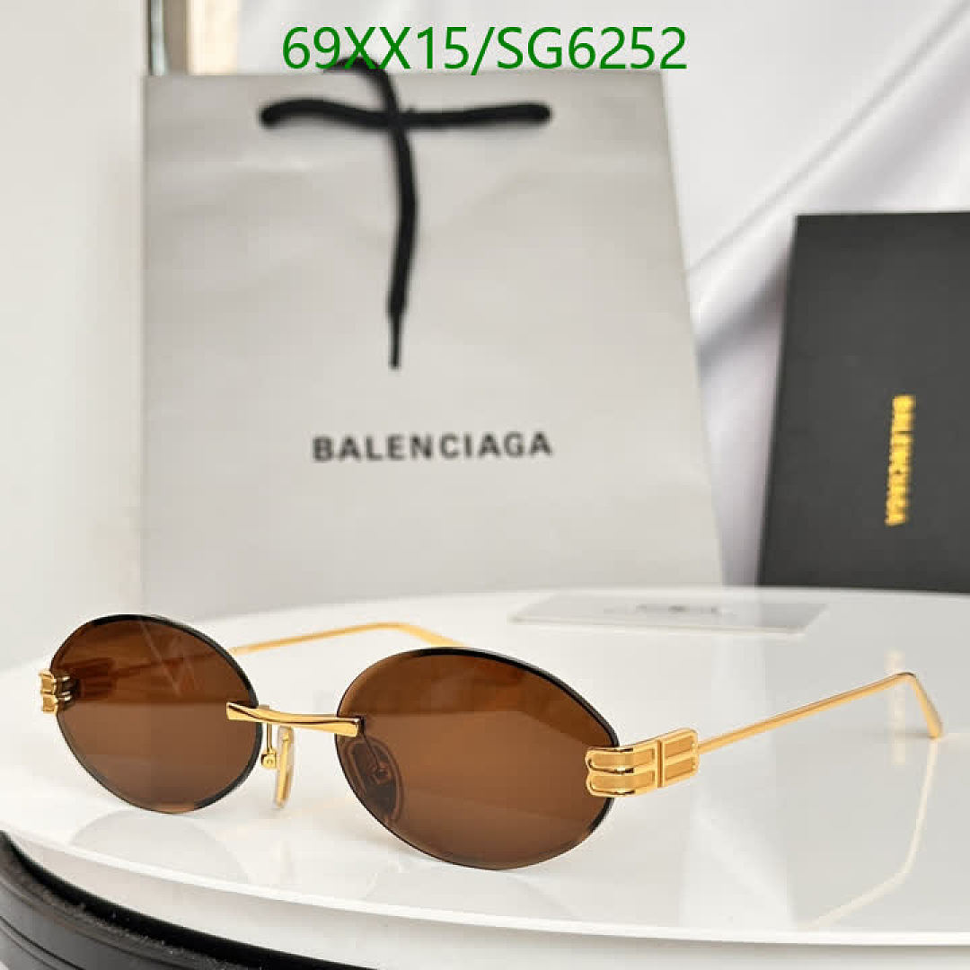 Balenciaga-Glasses Code: SG6252 $: 69USD