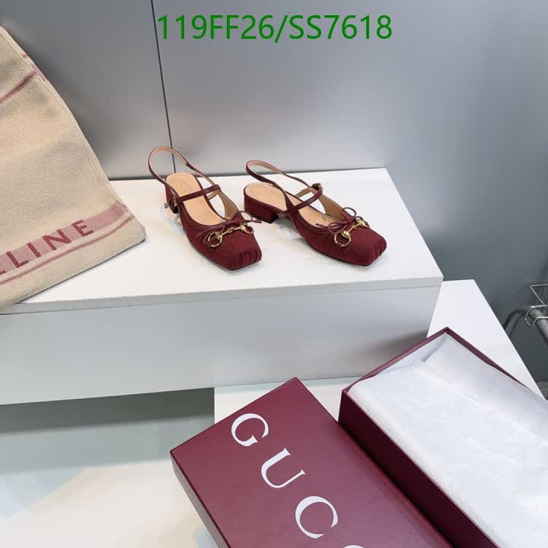 Gucci-Women Shoes Code: SS7618 $: 119USD