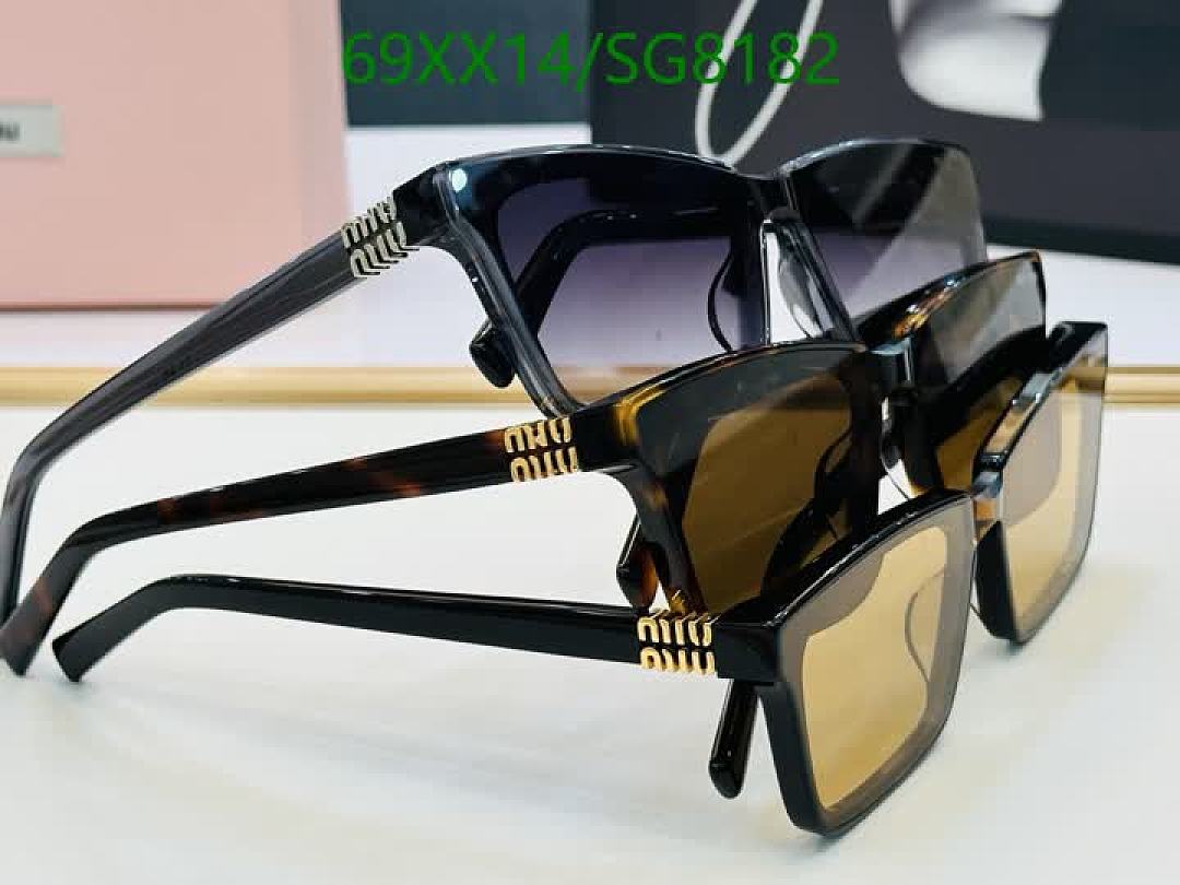 Miu Miu-Glasses Code: SG8182 $: 69USD