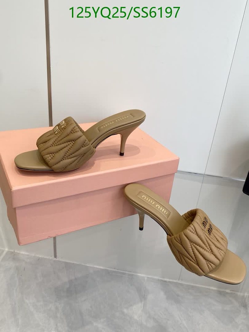 Miu Miu-Women Shoes Code: SS6197 $: 125USD