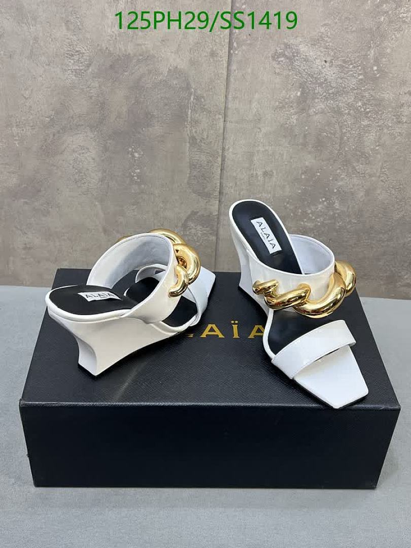 Alaia-Women Shoes Code: SS1419 $: 125USD