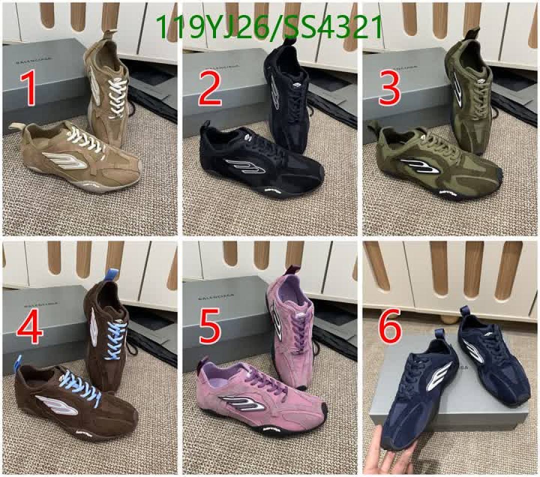Balenciaga-Women Shoes Code: SS4321 $: 119USD