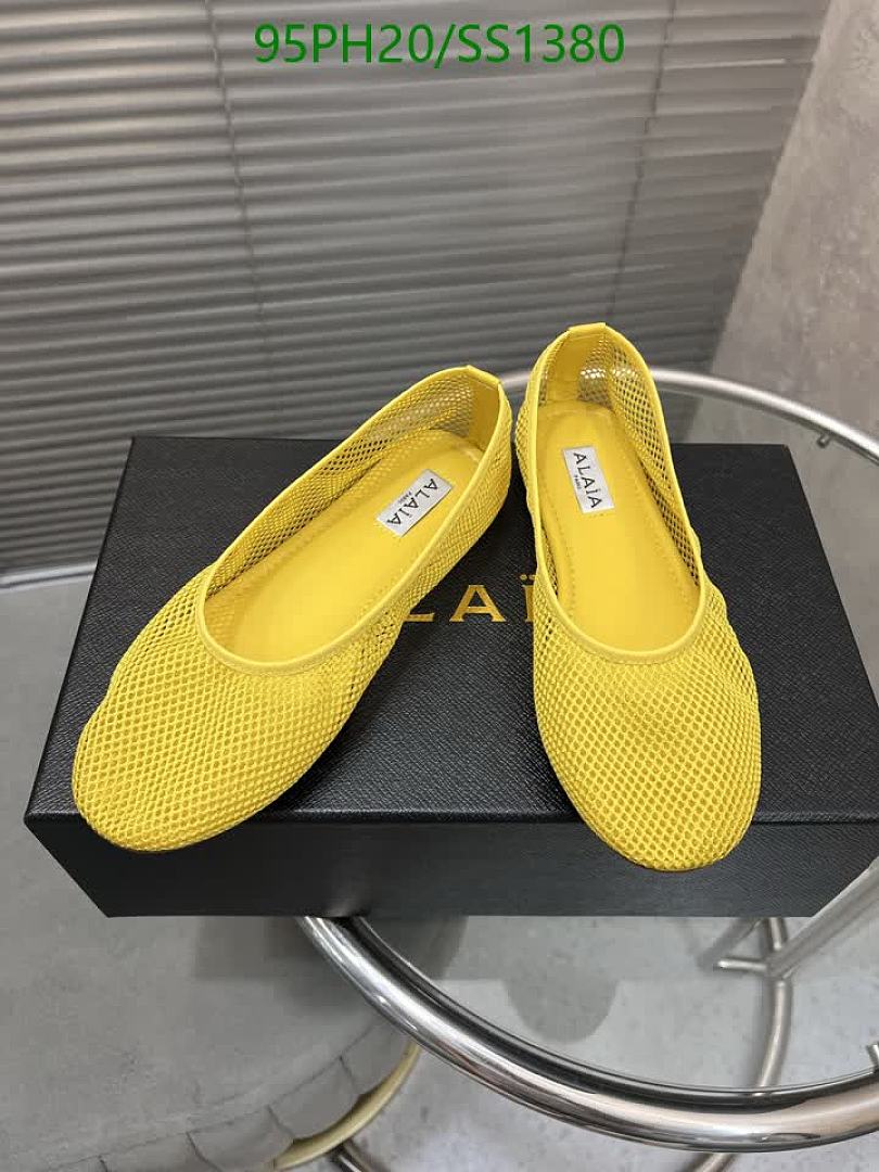 Alaia-Women Shoes Code: SS1380 $: 95USD