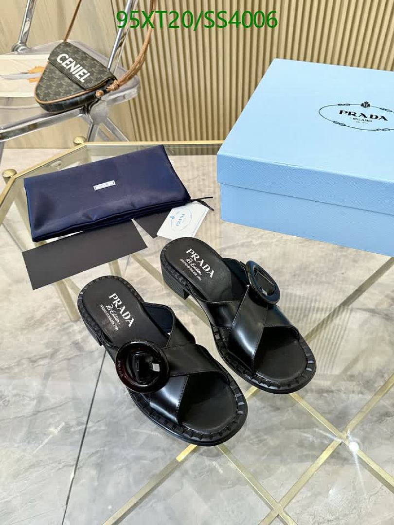Prada-Women Shoes Code: SS4006 $: 95USD
