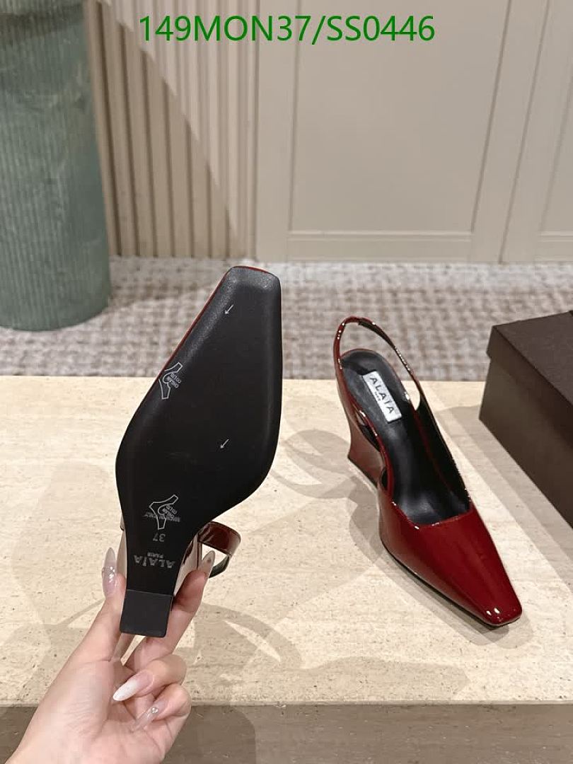 Alaia-Women Shoes Code: SS0446 $: 149USD