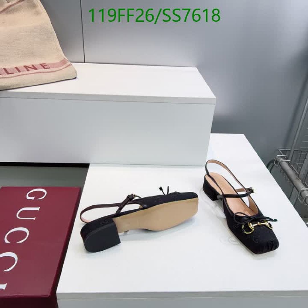 Gucci-Women Shoes Code: SS7618 $: 119USD