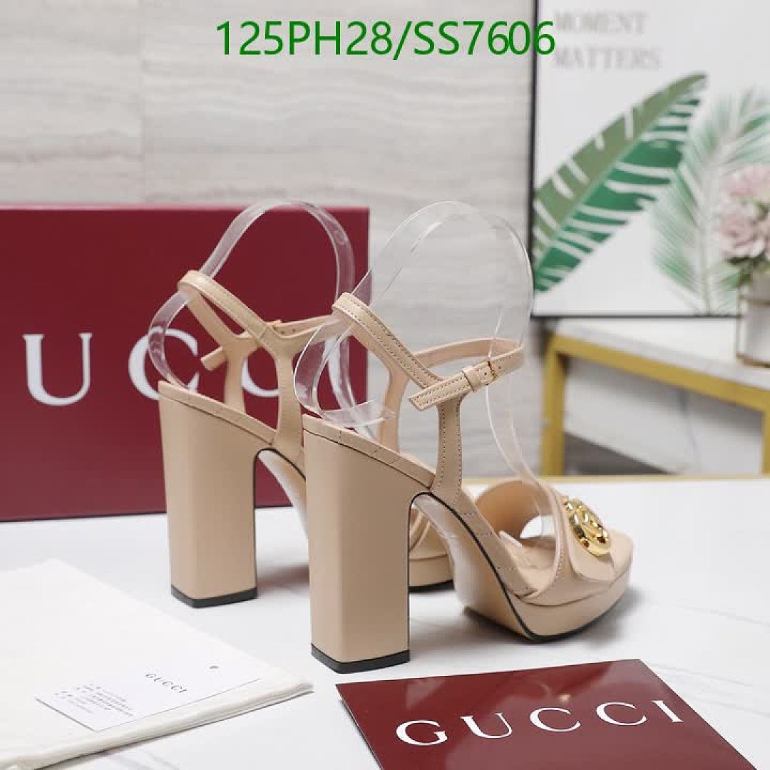 Gucci-Women Shoes Code: SS7606 $: 125USD