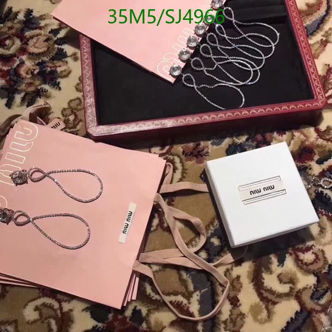 Miu Miu-Jewelry Code: SJ4966 $: 35USD