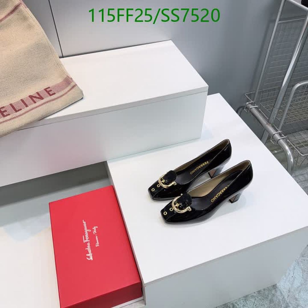 Ferragamo-Women Shoes Code: SS7520 $: 115USD
