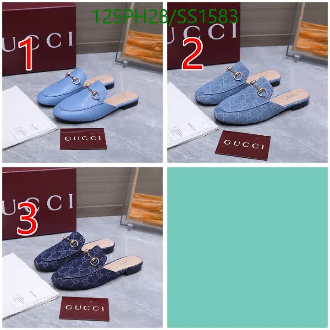 Gucci-Women Shoes Code: SS1583 $: 125USD