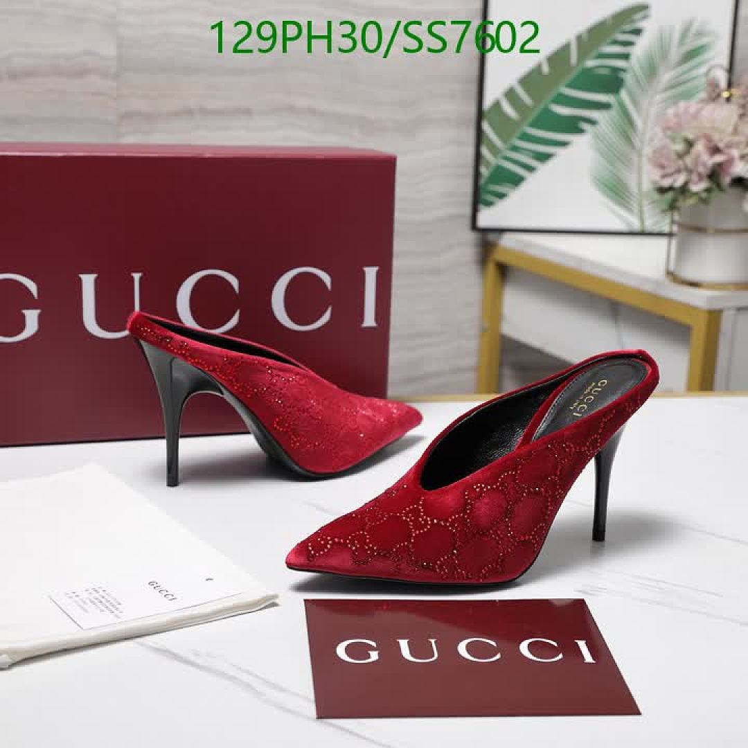 Gucci-Women Shoes Code: SS7602 $: 129USD