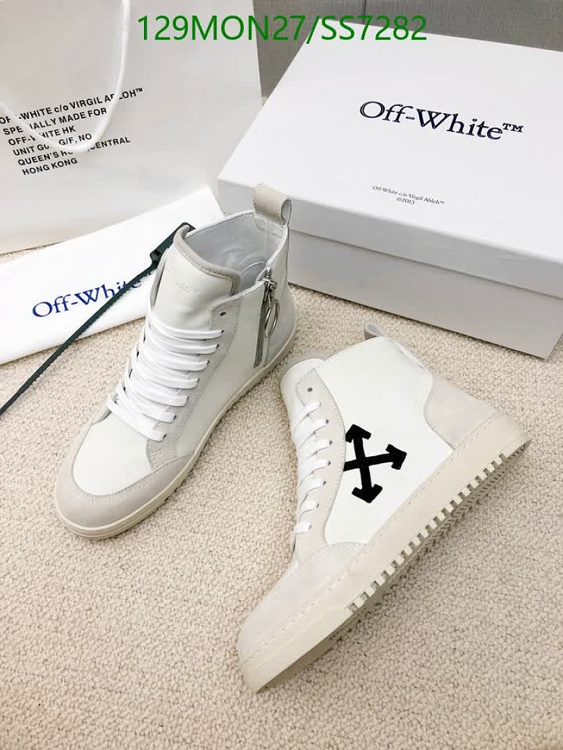 Off-White-Men shoes Code: SS7282 $: 129USD