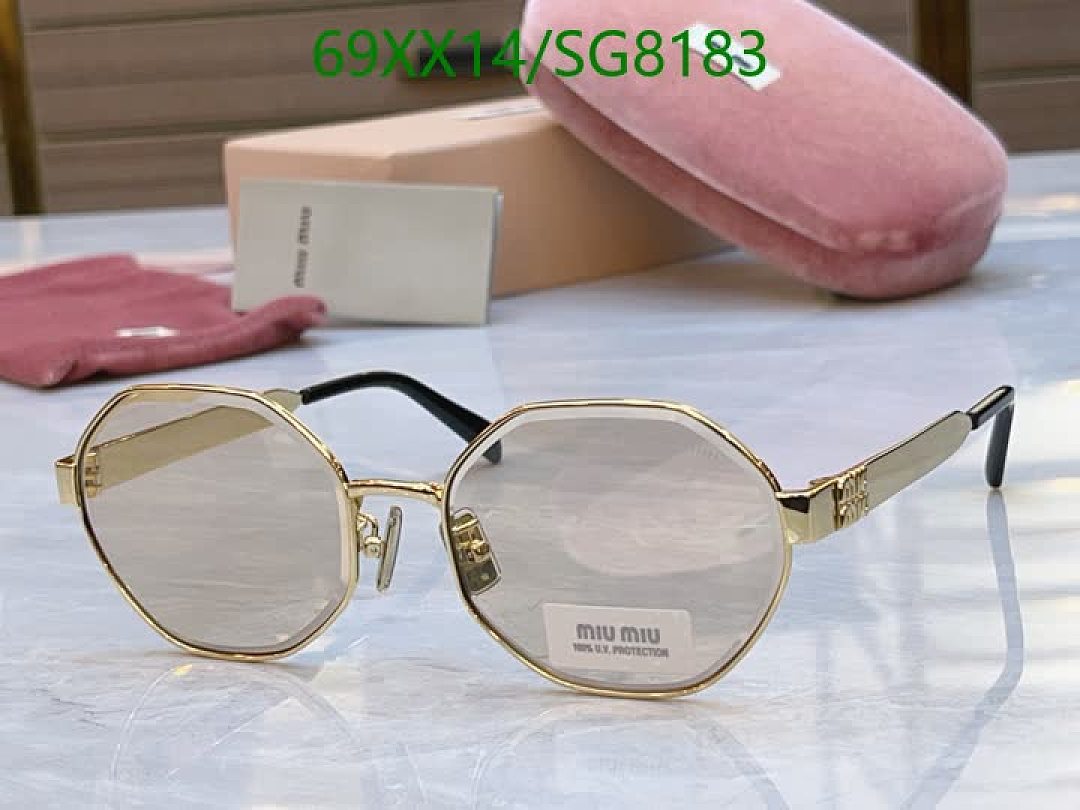 Miu Miu-Glasses Code: SG8183 $: 69USD