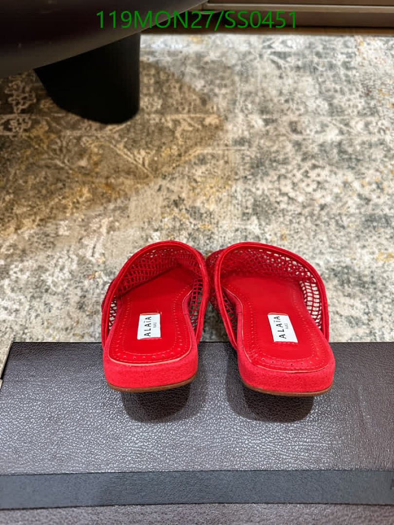Alaia-Women Shoes Code: SS0451 $: 119USD