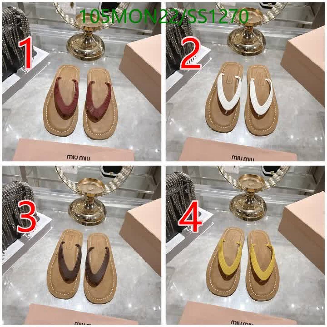 Miu Miu-Women Shoes Code: SS1270 $: 105USD