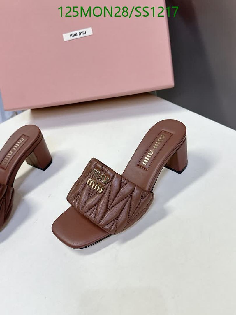 Miu Miu-Women Shoes Code: SS1217 $: 125USD