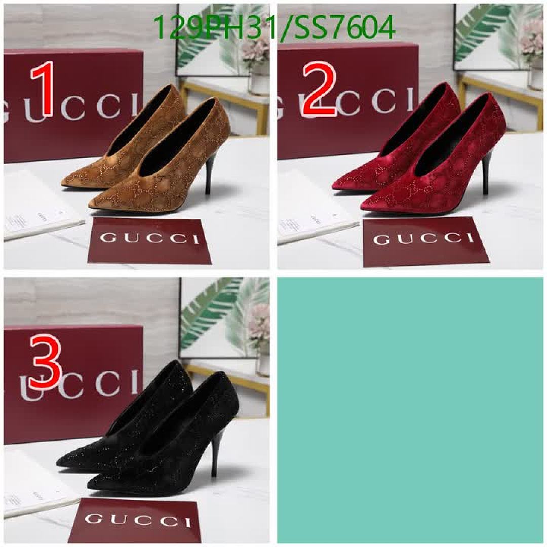 Gucci-Women Shoes Code: SS7604 $: 129USD