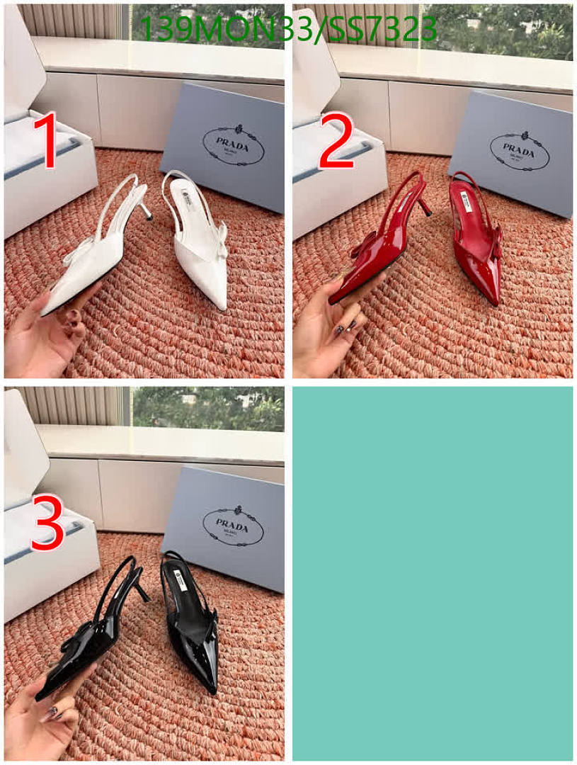 Prada-Women Shoes Code: SS7323 $: 139USD