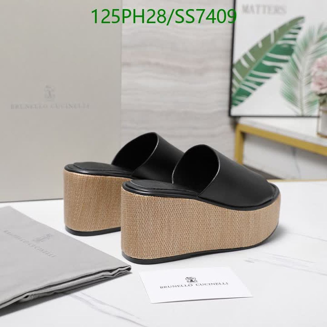 Brunello Cucinelli-Women Shoes Code: SS7409 $: 125USD