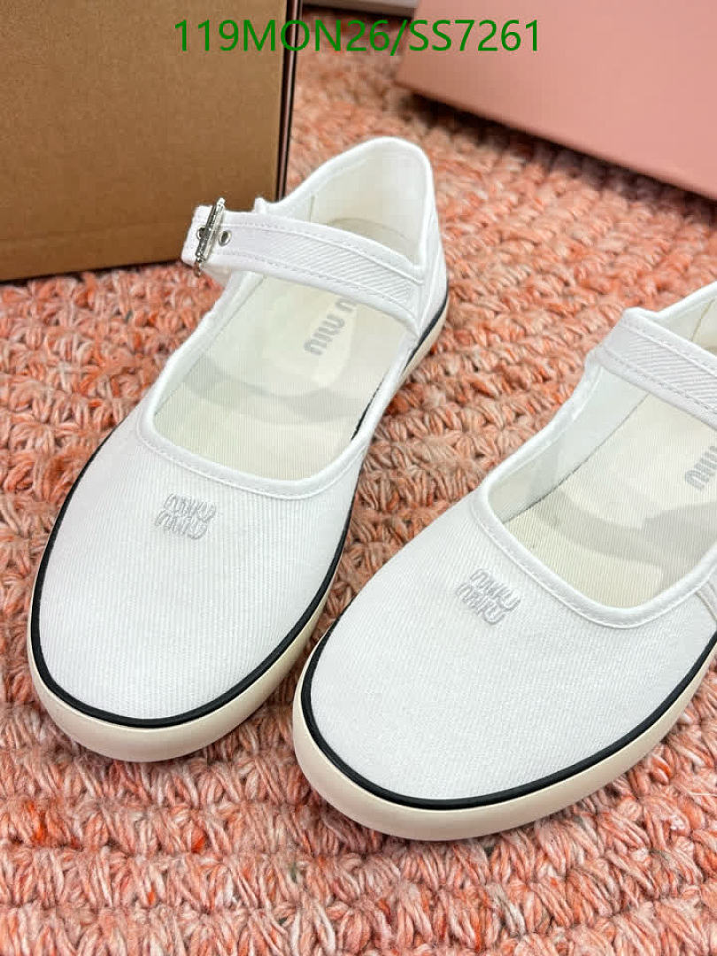Miu Miu-Women Shoes Code: SS7261 $: 119USD