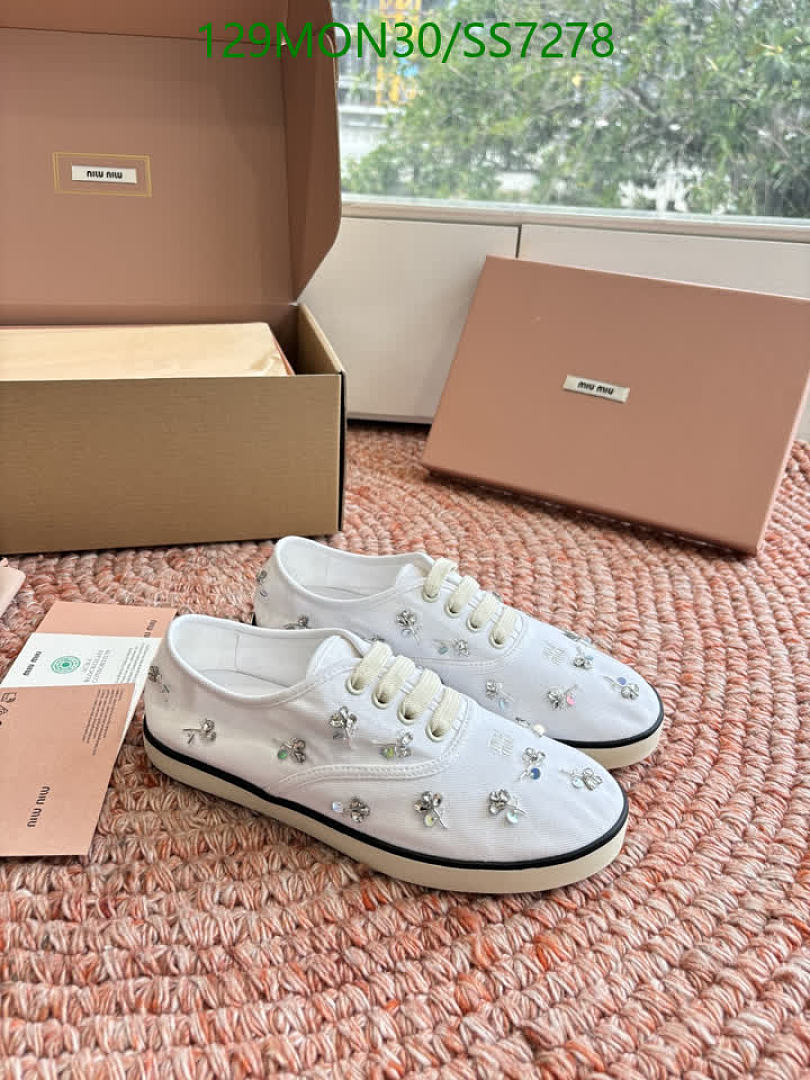 Miu Miu-Women Shoes Code: SS7278 $: 129USD