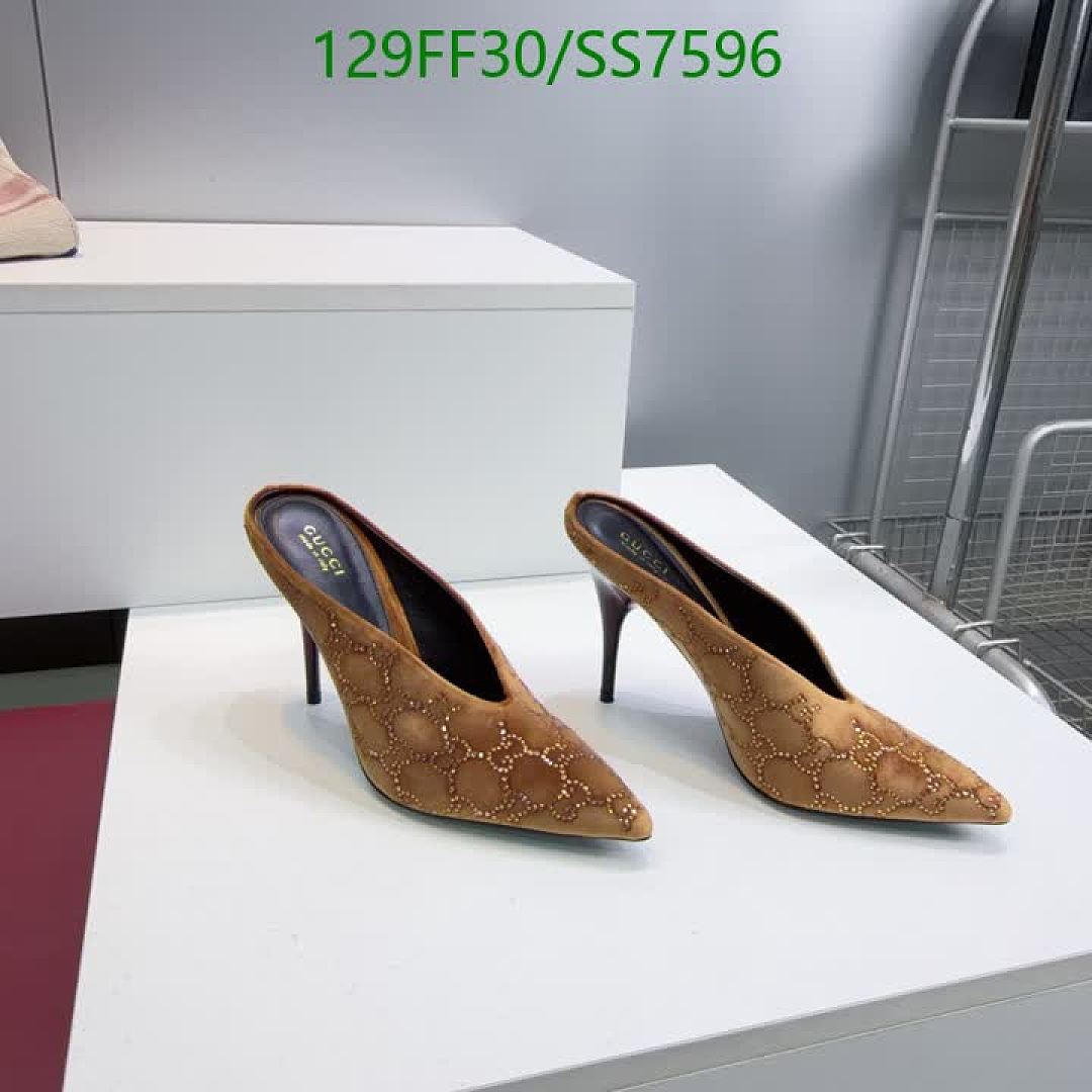 Gucci-Women Shoes Code: SS7596 $: 129USD
