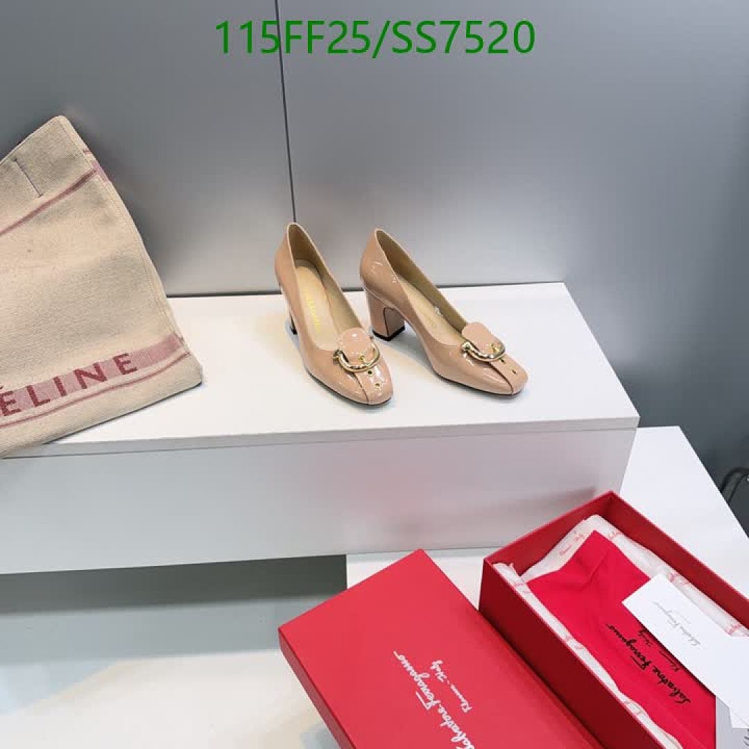 Ferragamo-Women Shoes Code: SS7520 $: 115USD