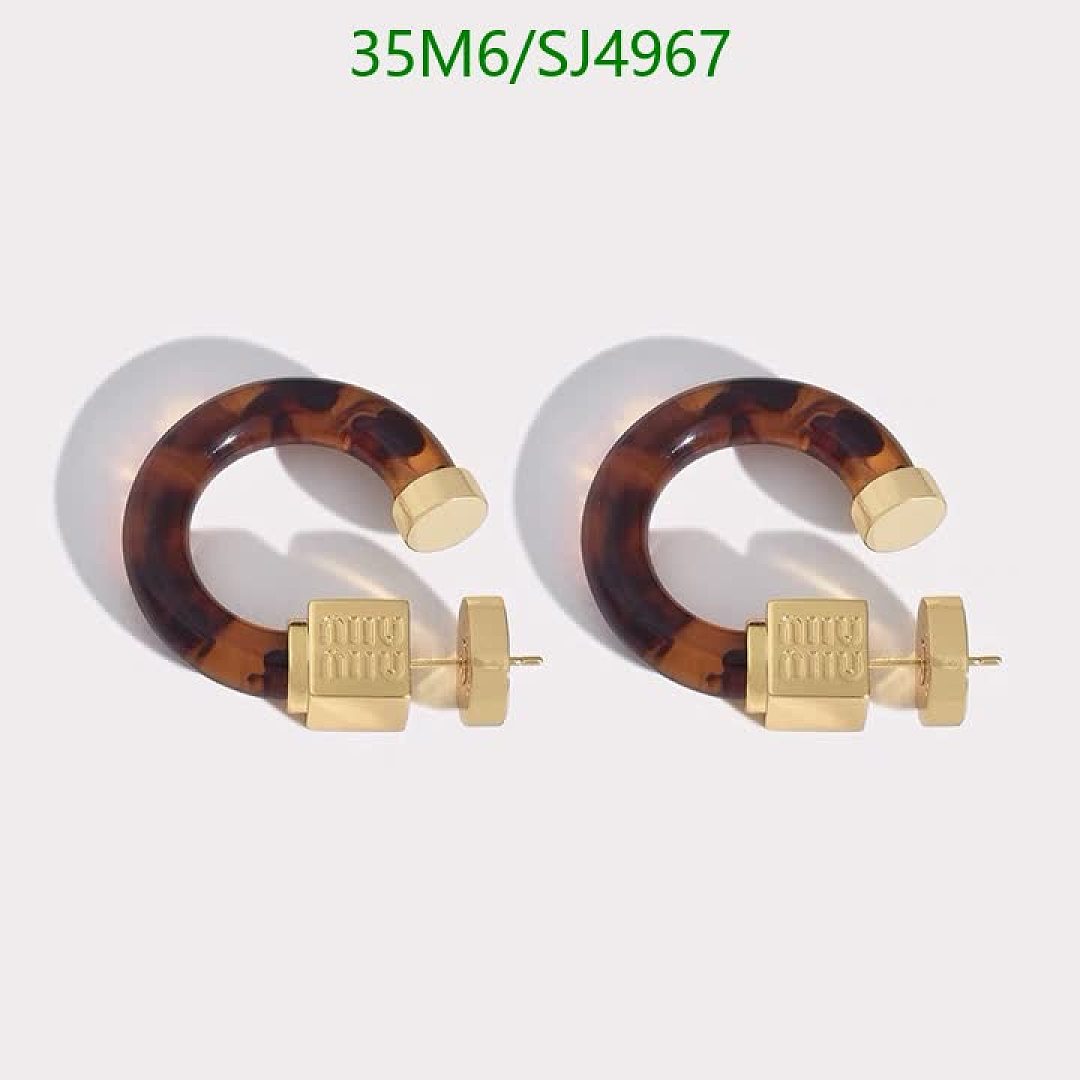 Miu Miu-Jewelry Code: SJ4967 $: 35USD