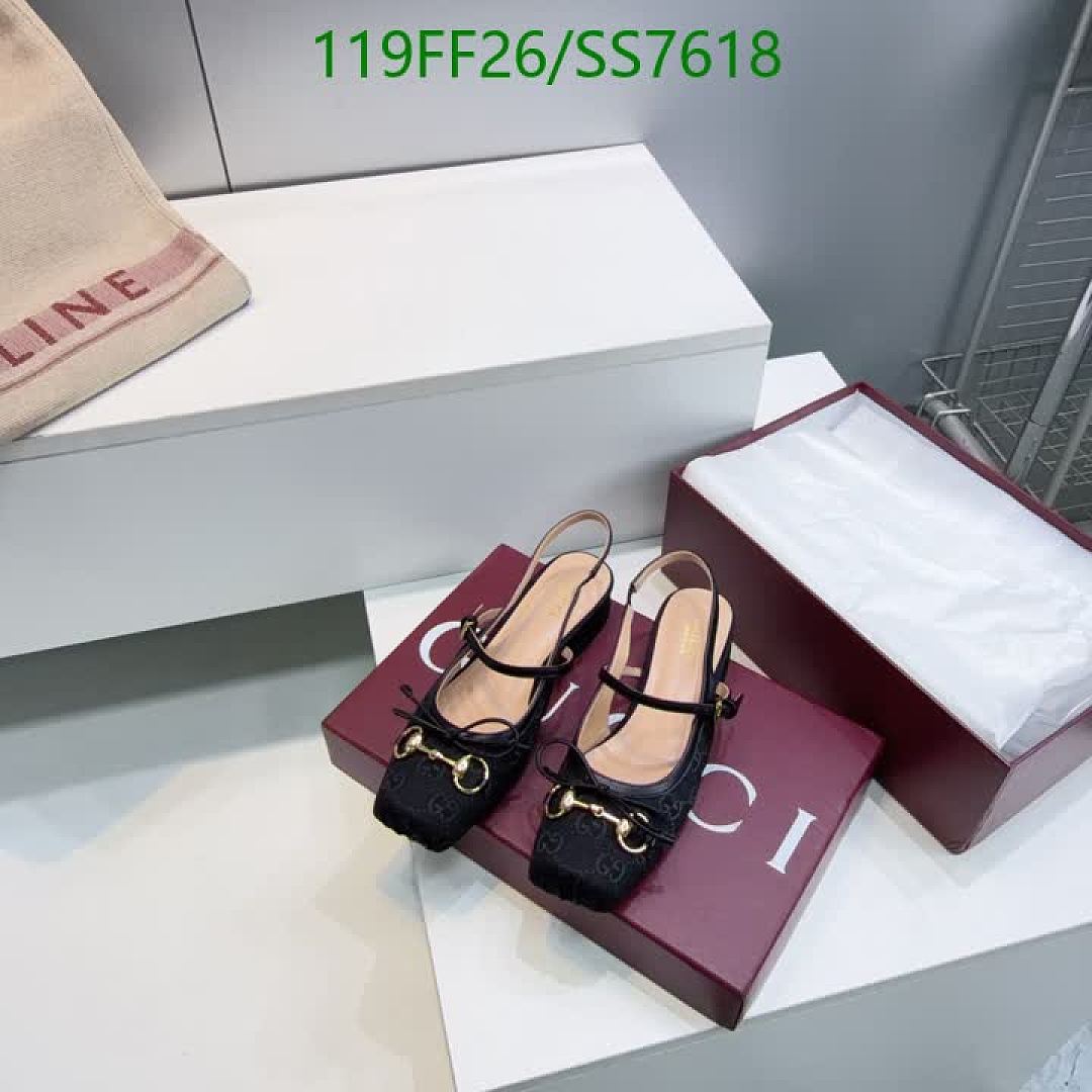 Gucci-Women Shoes Code: SS7618 $: 119USD