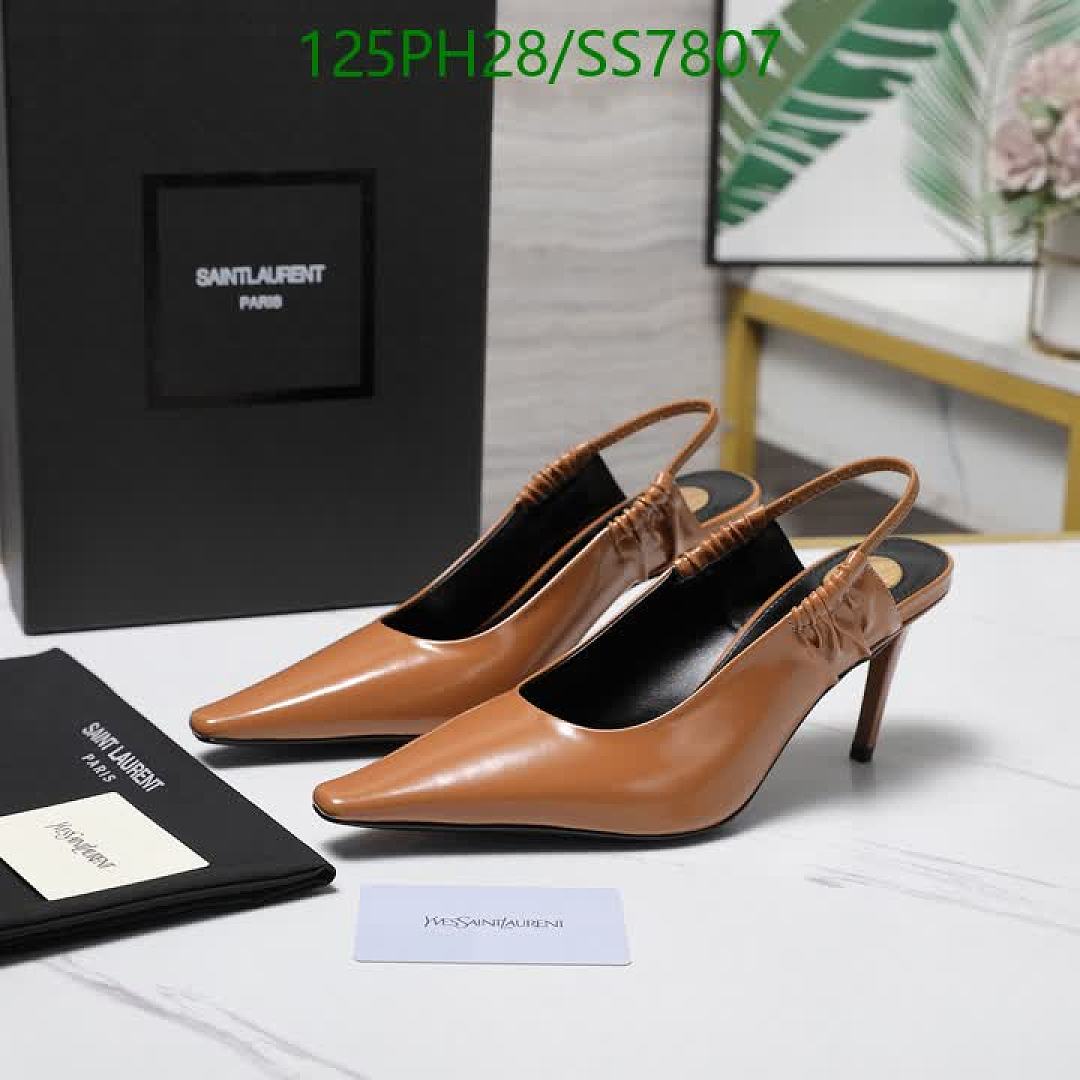 YSL-Women Shoes Code: SS7807 $: 125USD