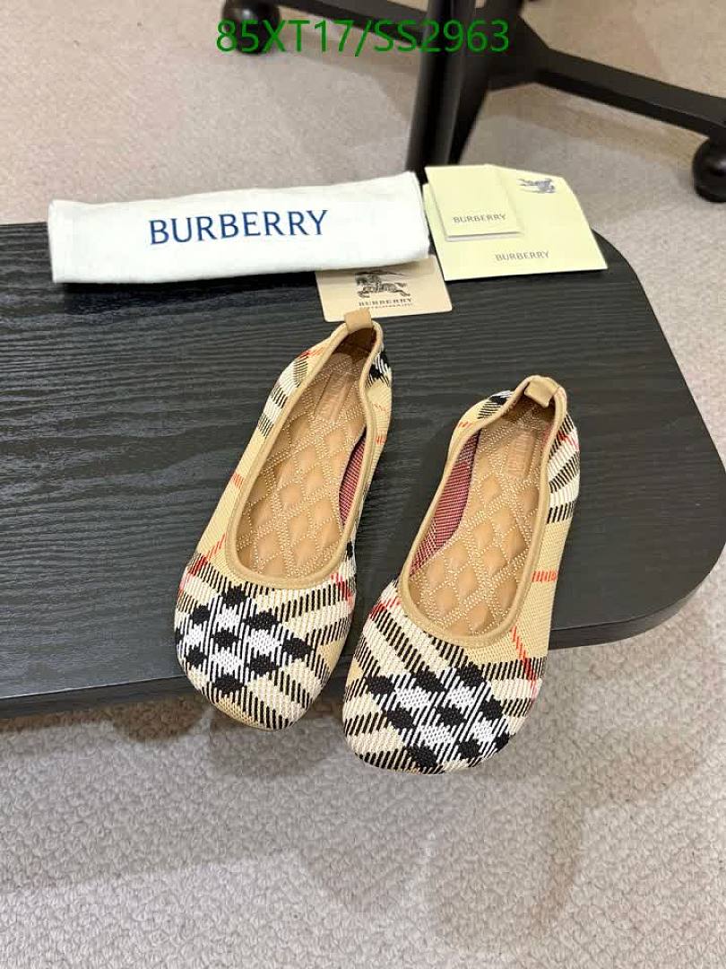Burberry-Women Shoes Code: SS2963 $: 85USD
