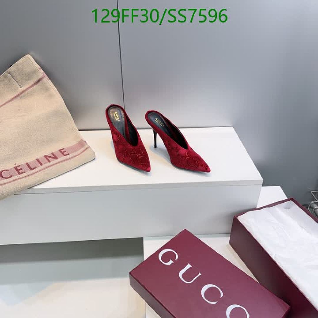 Gucci-Women Shoes Code: SS7596 $: 129USD