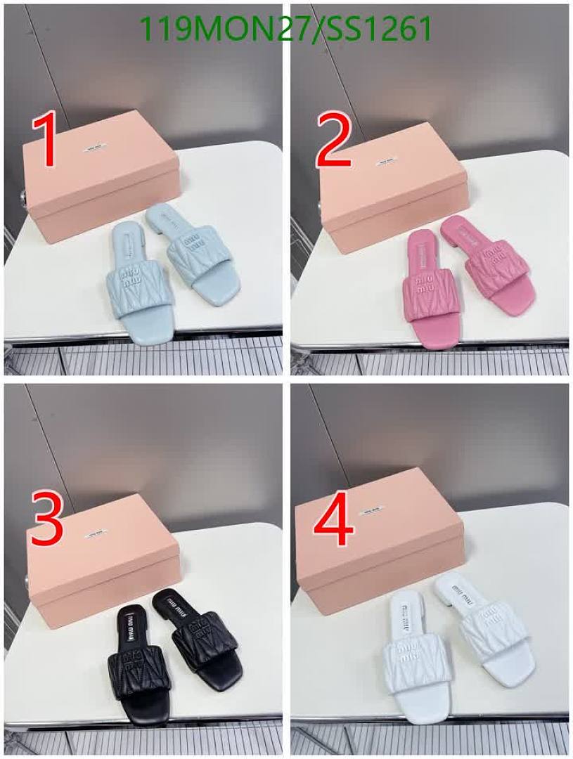 Miu Miu-Women Shoes Code: SS1261 $: 119USD