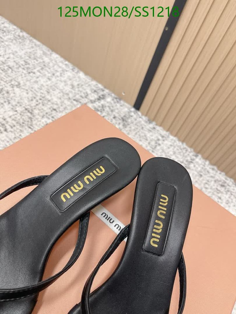 Miu Miu-Women Shoes Code: SS1218 $: 125USD